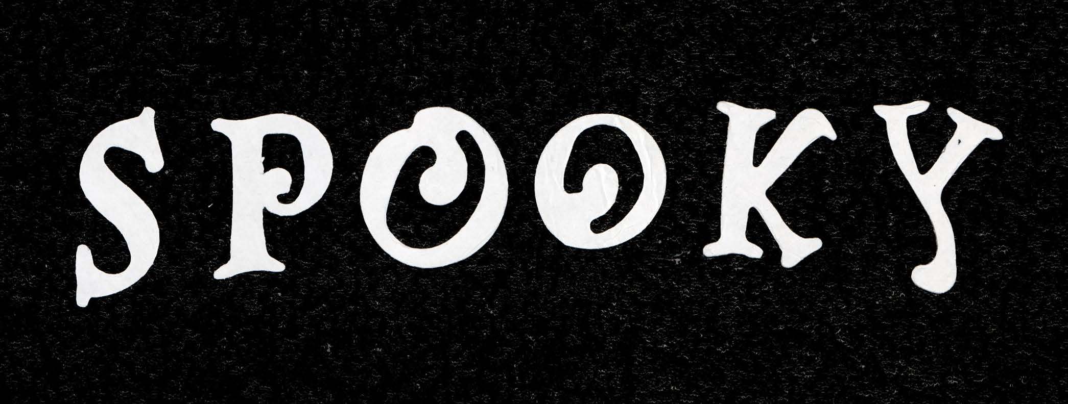 SIZZIX: Phrase, Spooky